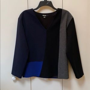 DKNY colorblock top
